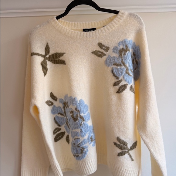 Ted Baker Floral Crew Neck
Wool Blend Sweater Size L - Picture 4 of 7